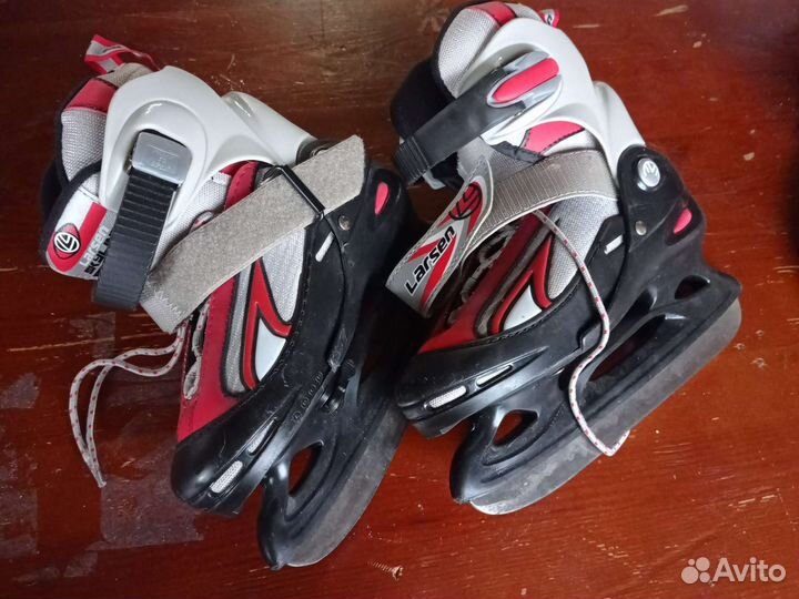 Коньки хоккейные larsen для мальчика