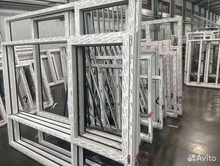 Окна под ключ пластиковые Rehau