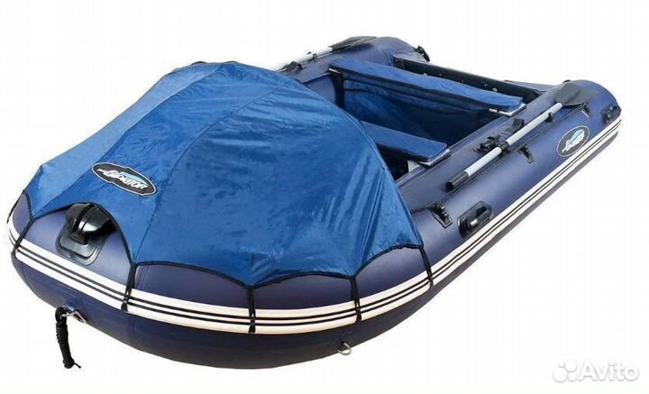Лодка пвх Gladiator C400AL темно-синий