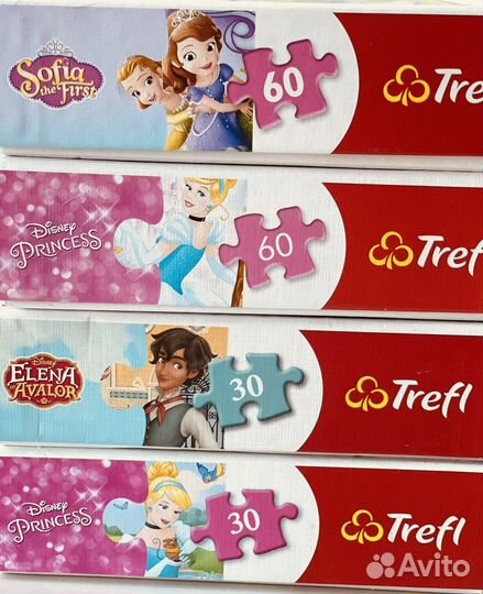 Паззлы Trefl 30 и 60 элементов