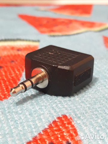 Переходник stereo Jack 3,5 - 2x3,5 Jack