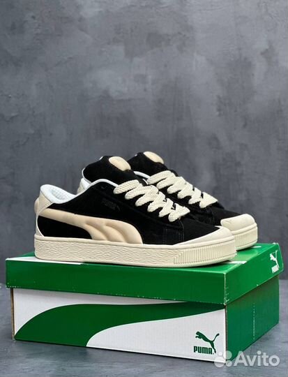 Puma Suede XL Crush Preserves Black Beige