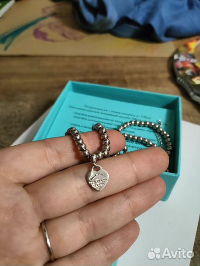 Колье чокер цепочка серебро