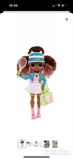 Кукла Лол L.O.L. Surprise OMG sports Sparkle star