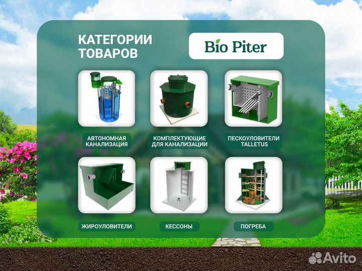 Установка септика / Евролос Био / Большой выбор