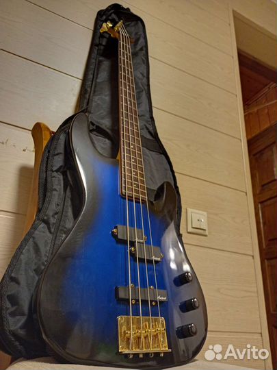 Бас-гитара Aria Pro 2 Magna series, чехол, Корея