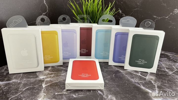 Картхолдер apple (магнитный кошелек) для iPhone
