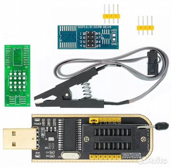 Программатор CH341A eeprom flash bios