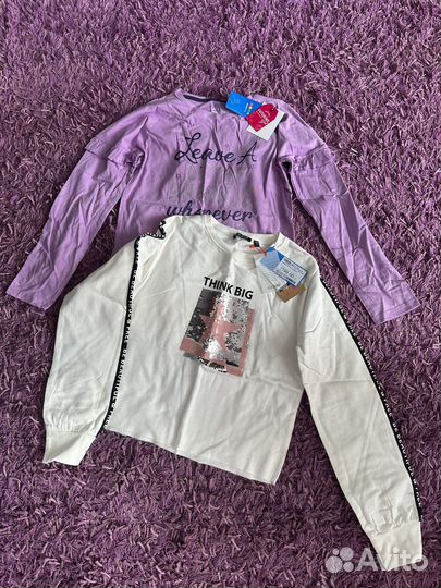 Стильные две кофты на девочку подростка 12-14 л