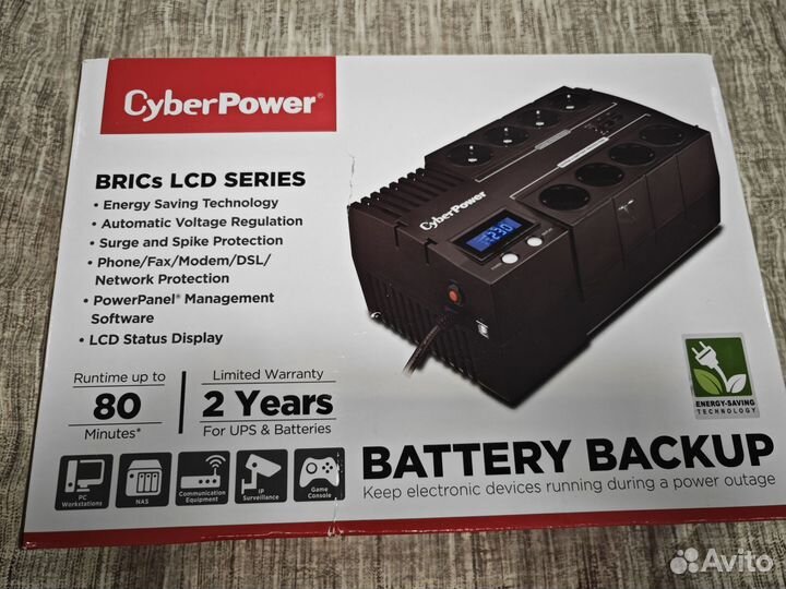 Источник бесперебойного пит CyberPower BR700elcd