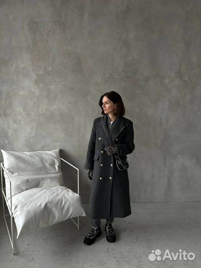 Пальто женское шерстяное