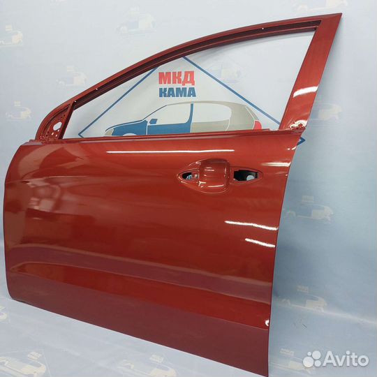 Дверь передняя левая kia rio 3