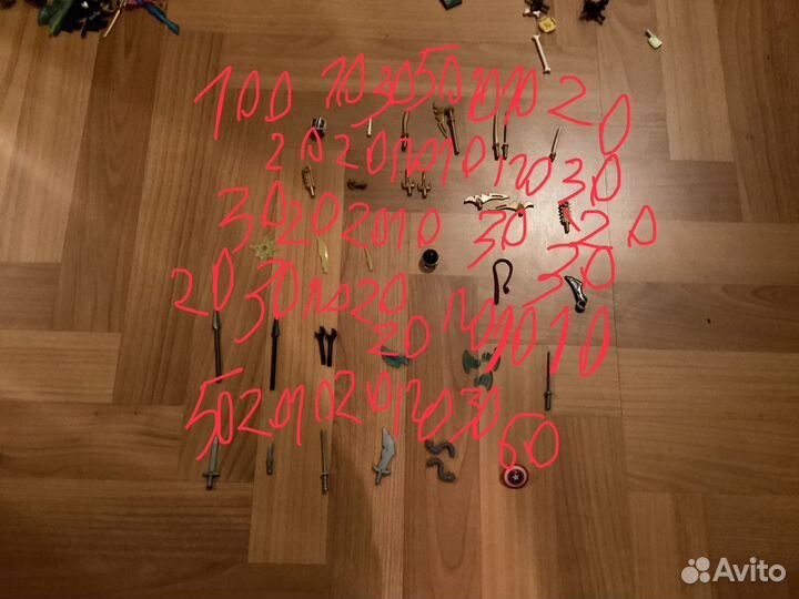 Лего фигурки и аксесуары