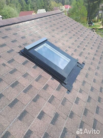 Мансардное окно из профиля Rehau 640x850 мм (шхв)