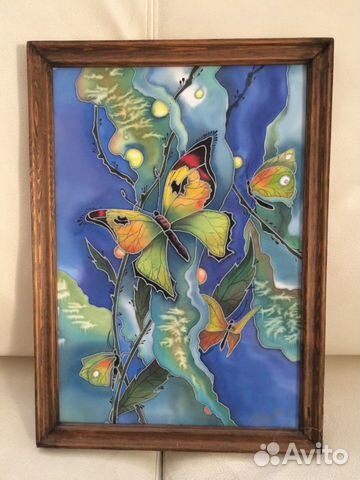 Картина батик 