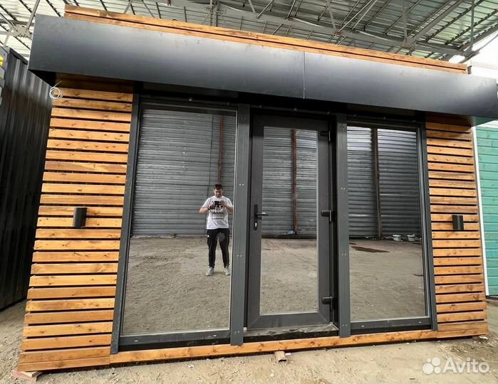 Торговый ларек. Модульный павильон