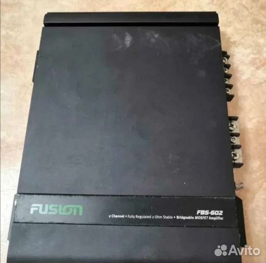 Усилитель двухканальный