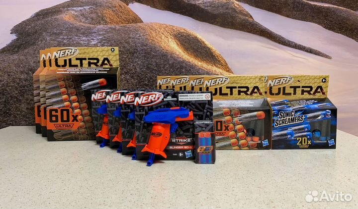 Новые наборы Nerf стрелы и бластер мини