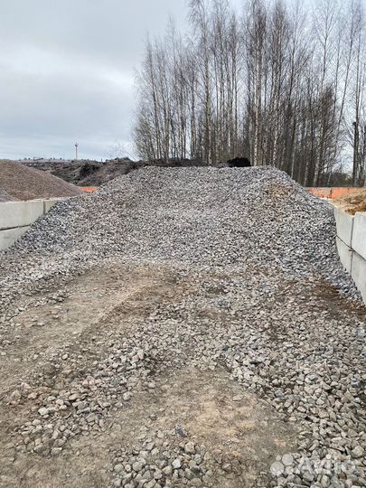 Щебень гранитный 40-70