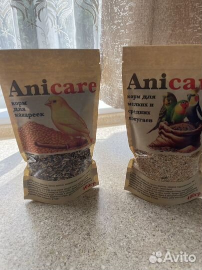 Корм для попугаев