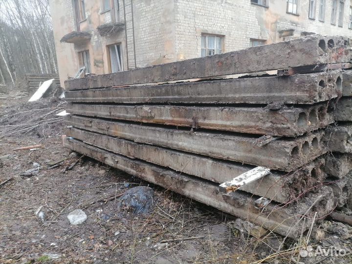 Плиты пустотные