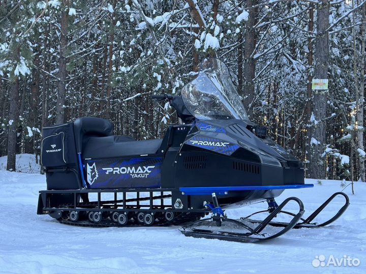 Снегоход promax yakut 500 long 2.0 4T 27 черный