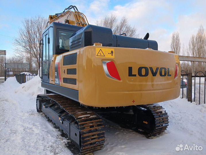 Гусеничный экскаватор Lovol FR225E2, 2023
