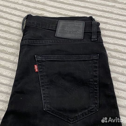 Джинсы levis 502 black