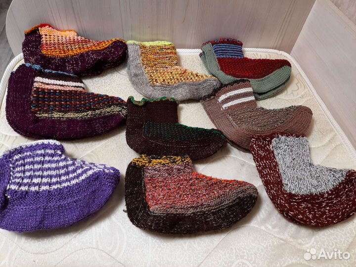 Шерстяные носки