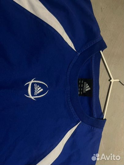 Футболка adidas originals xl синяя