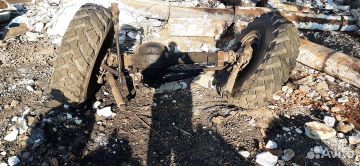 Передний и задний мост газ 66