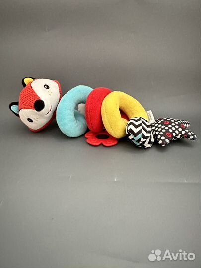 Погремушка подвеска Fisher Price Лисенок
