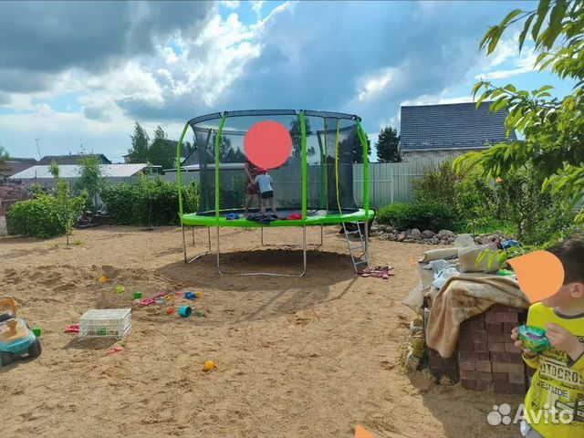 Батут каркасный