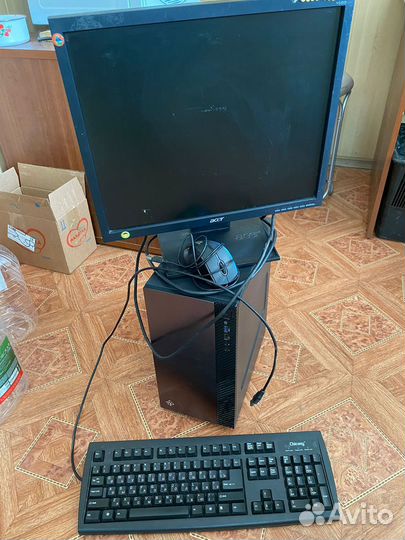 Монитор, клавиатура(комплект)