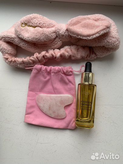 Гуаша (Набор для массажа повязка+масло+ скребок)