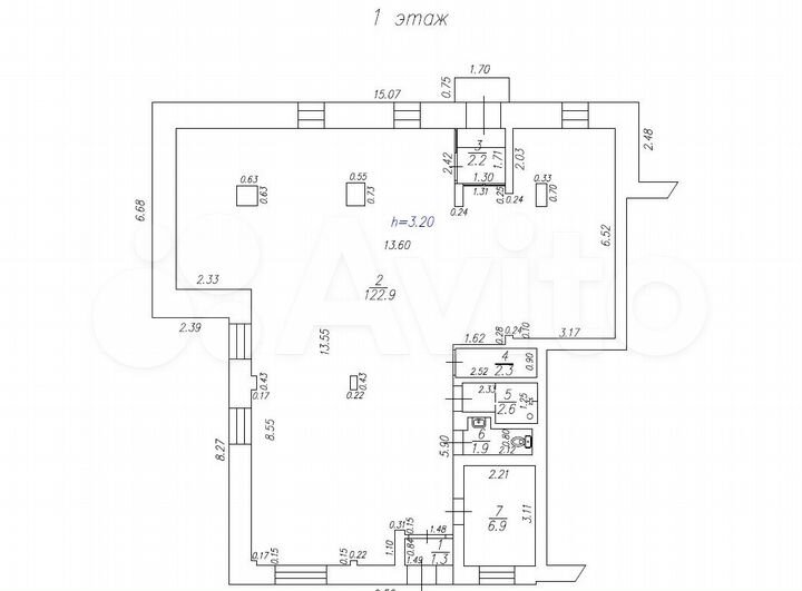 Торговая площадь, 140.1 м²