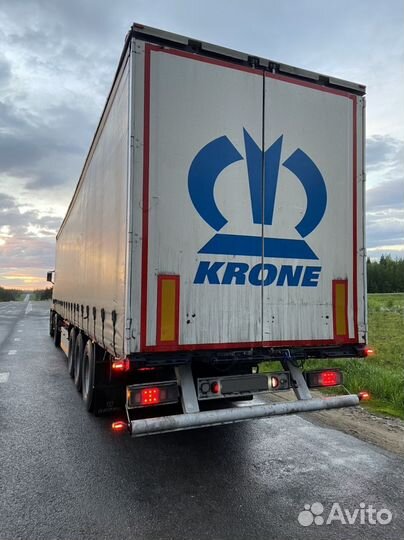 Полуприцеп шторно-бортовой Krone SD, 2007