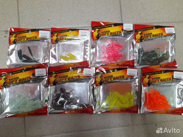 Резина Kutomi для ловли хищной рыбы