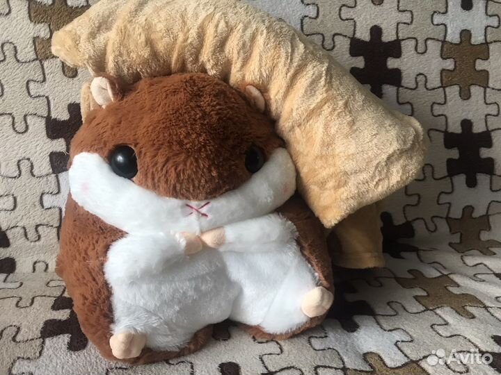 Игрушка Хомяк c пледом