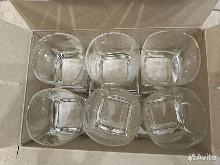 Набор стаканов для виски, 6 шт