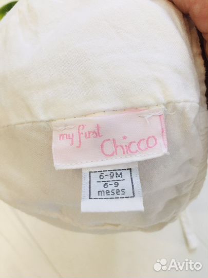 Панамка для девочки Chicco 6-9 мес