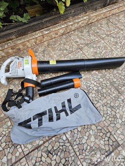 Садовый пылесос+воздуходувка