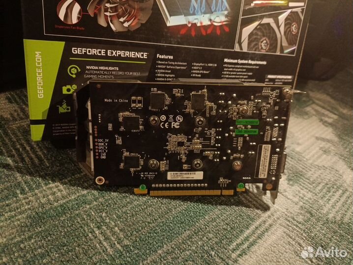 Видеокарта gtx 1050 ti 4gb kfa2