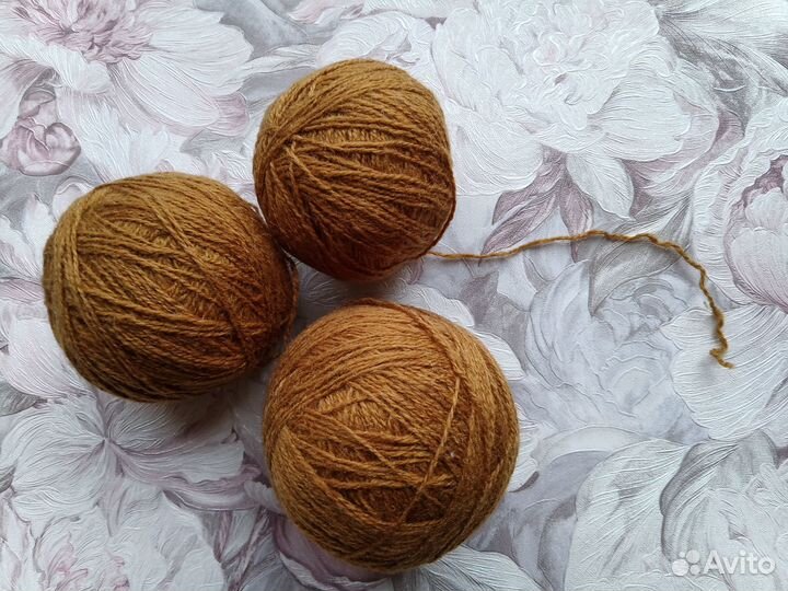Пряжа нитки для вязания бу