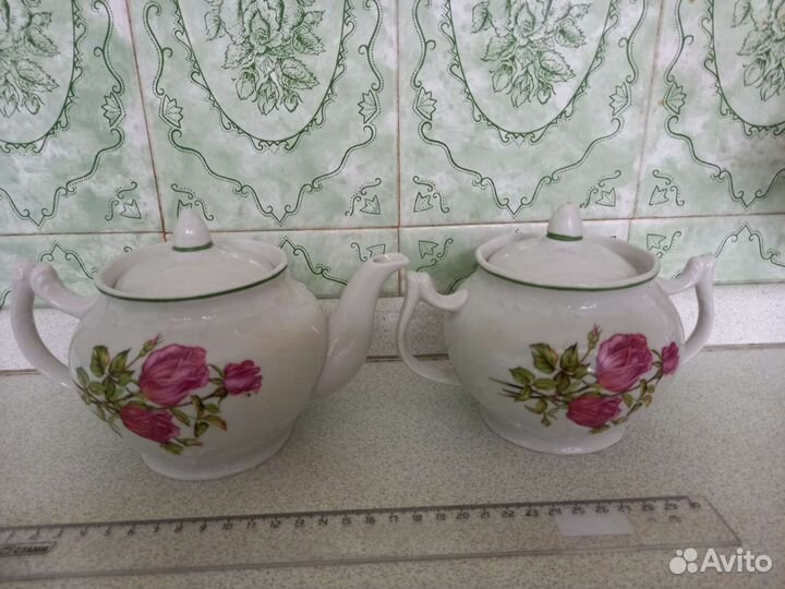 Сахарница и заварник новые