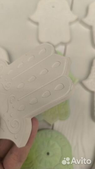 Подставка под благовония рука гипс