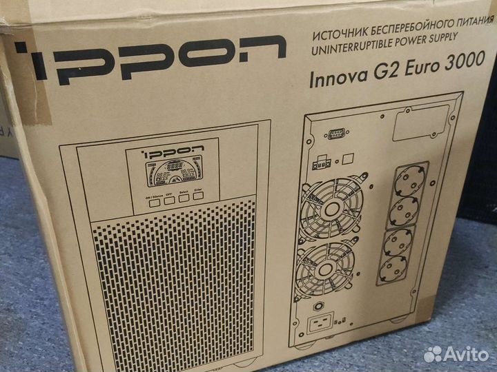 Ибп Ippon Innova G2 Euro 3000, 3000вa