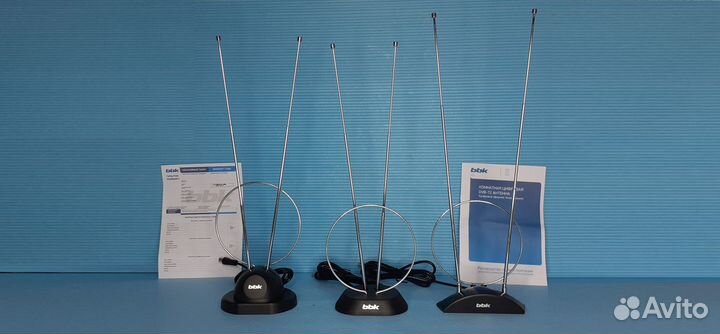 Антенны BBK для цифрового вещания DVB-T2 комнатные