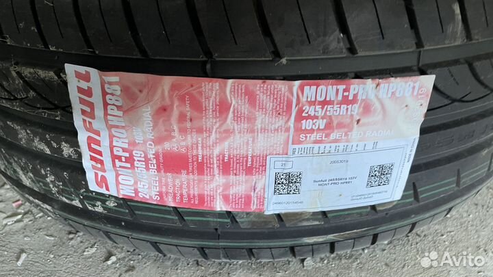 Sunfull Mont-Pro HP881 245/55 R19 103V