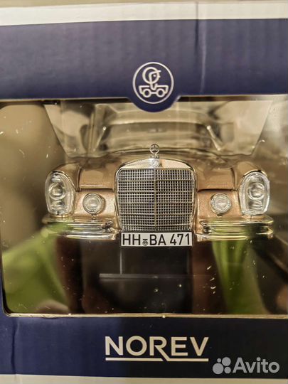 Mercedes 250 SE W111 Coupe 1:18 Norev